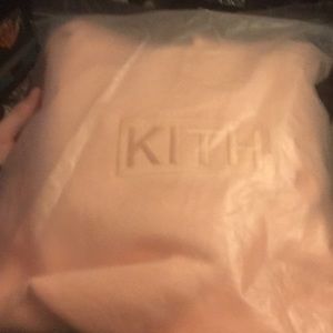 Kith pink hoodie